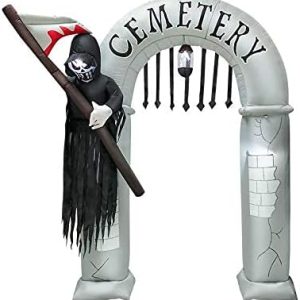 Halloween Inflatable Grim Reaper's Arch, 7.8 ft.