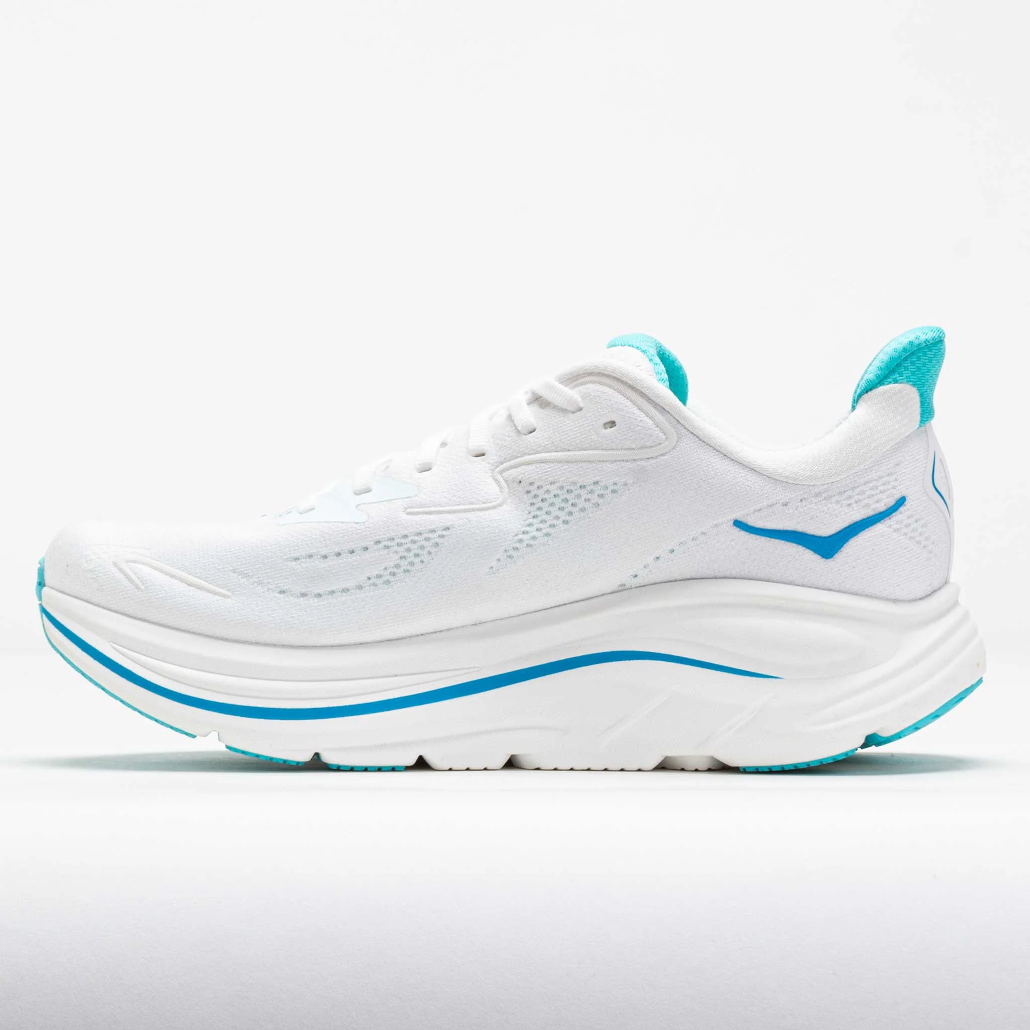 Clifton 10 Men's White/Skyward Blue