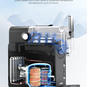5-in-1 Slushie Machine, No Ice Needed, 15 Min Slushy Machine for Home with Self-Cleaning, Professional Frozen Drink Maker, 5 Preset Programs, Frozen Margaritas, Frapp??s, Milkshakes, and More, FOHERE