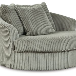 Oversized Swivel Accent Chair