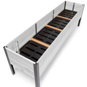 Watering Eco-Stained Elevated Planter Box