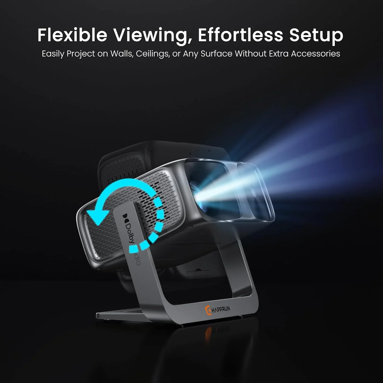 2000 ANSI Official Licensed Google TV Outdoor Projector 4K Decoding, Smart Projector