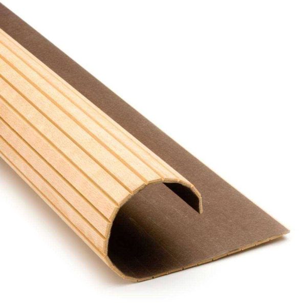 Pole-Wrap 48 in. x 16 in. Oak Basement Column Cover 85EX164