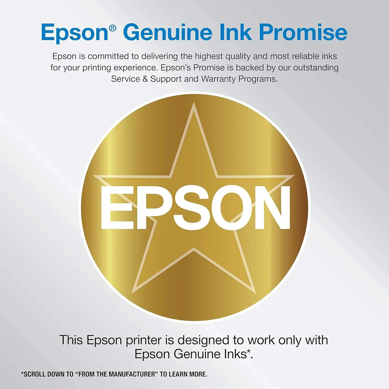 Epson EcoTank ET 4800 Wireless All in One Inkjet Printer, White – Cartridge Free, Scanner, Copier, Fax, ADF, Ethernet, Home Office