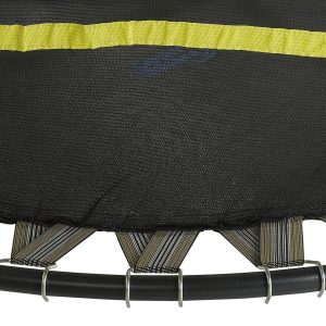 Upper Bounce 55′′ Kids Trampoline with Safety Enclosure – No-Spring Bungee System, Easy Assembly