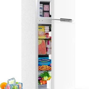 4.5 Cu.Ft Mini Fridge with Freezer 2 Door Compact Refrigerator Small Fridge