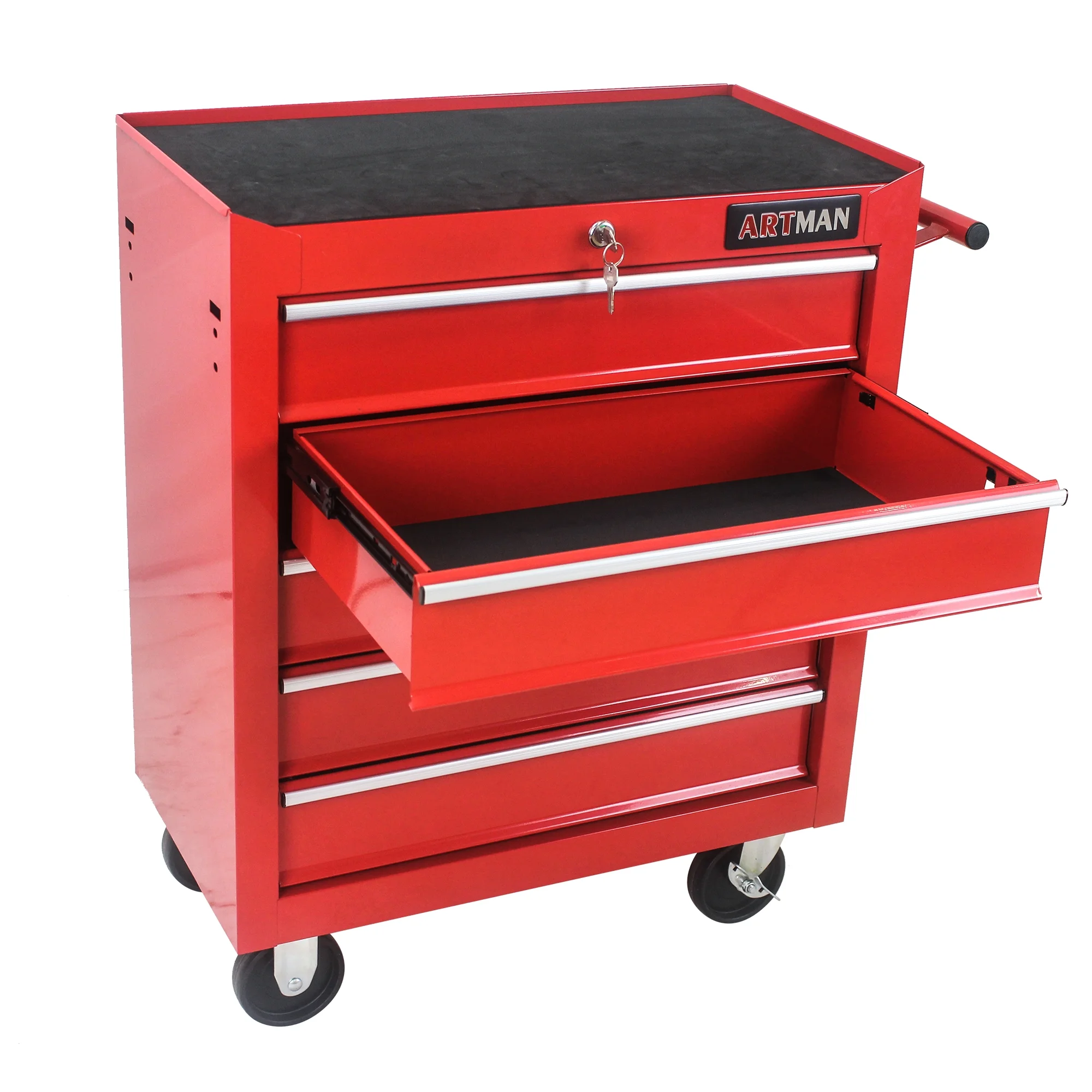 ARTMAN 5 Drawer Rolling Tool Chest, Tool Storage Cabinet with Wheels and Drawers for Garage Warehouse