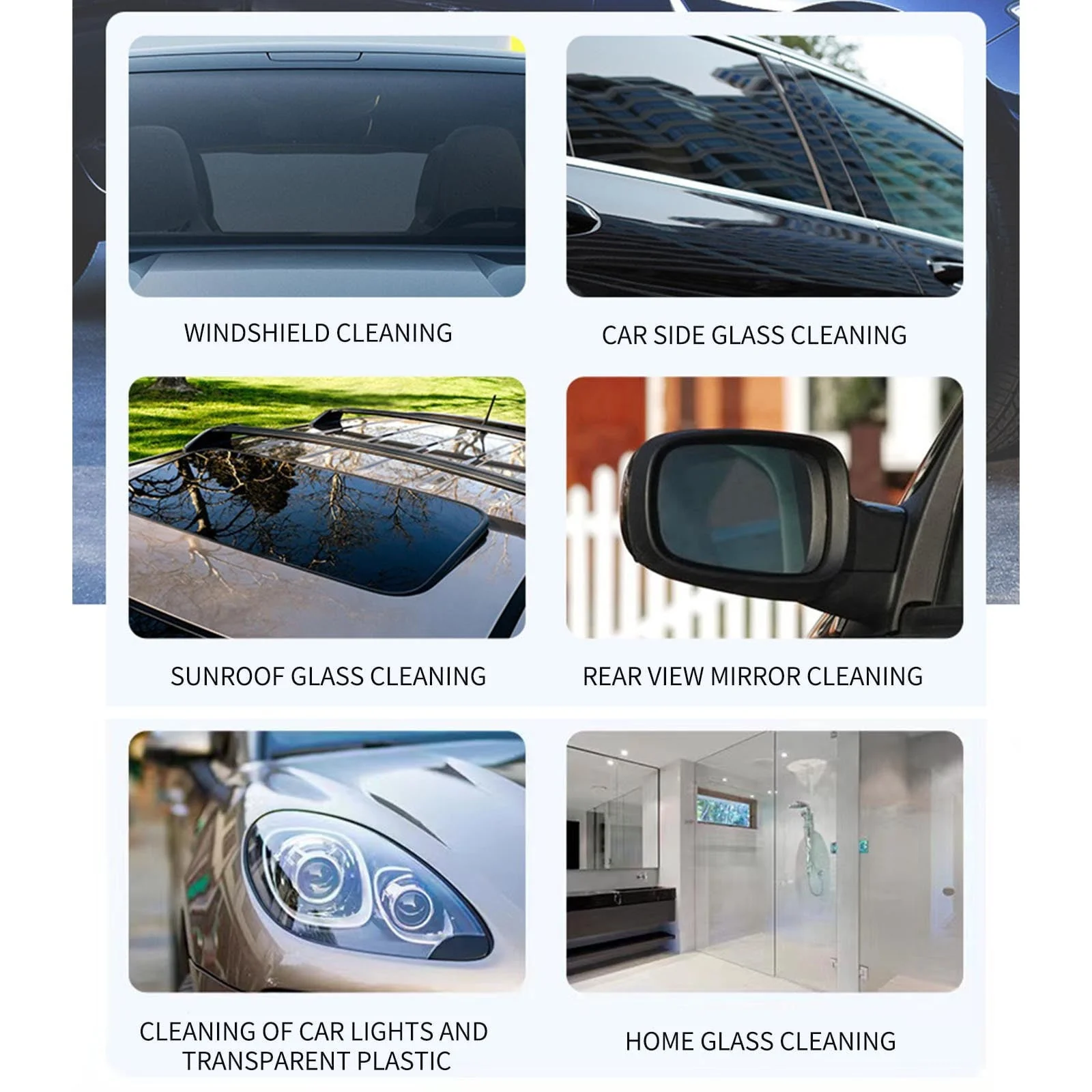 Popular Car Oil Film Cleaning Emulsion, Windshield Oil Film Stain Removal, Wiper Oil Film Cleaning Agent 150ml