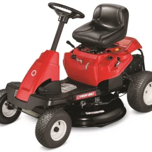 Troy-Bilt TB30 382cc 6-Speed Riding Lawn Mower, Remanufactured, Compact Design, Adjustable Height
