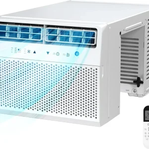 Antarctic Star U-Shaped Air Conditioner Window 12000BTU Ultra Quiet Window Air Conditioner Cools