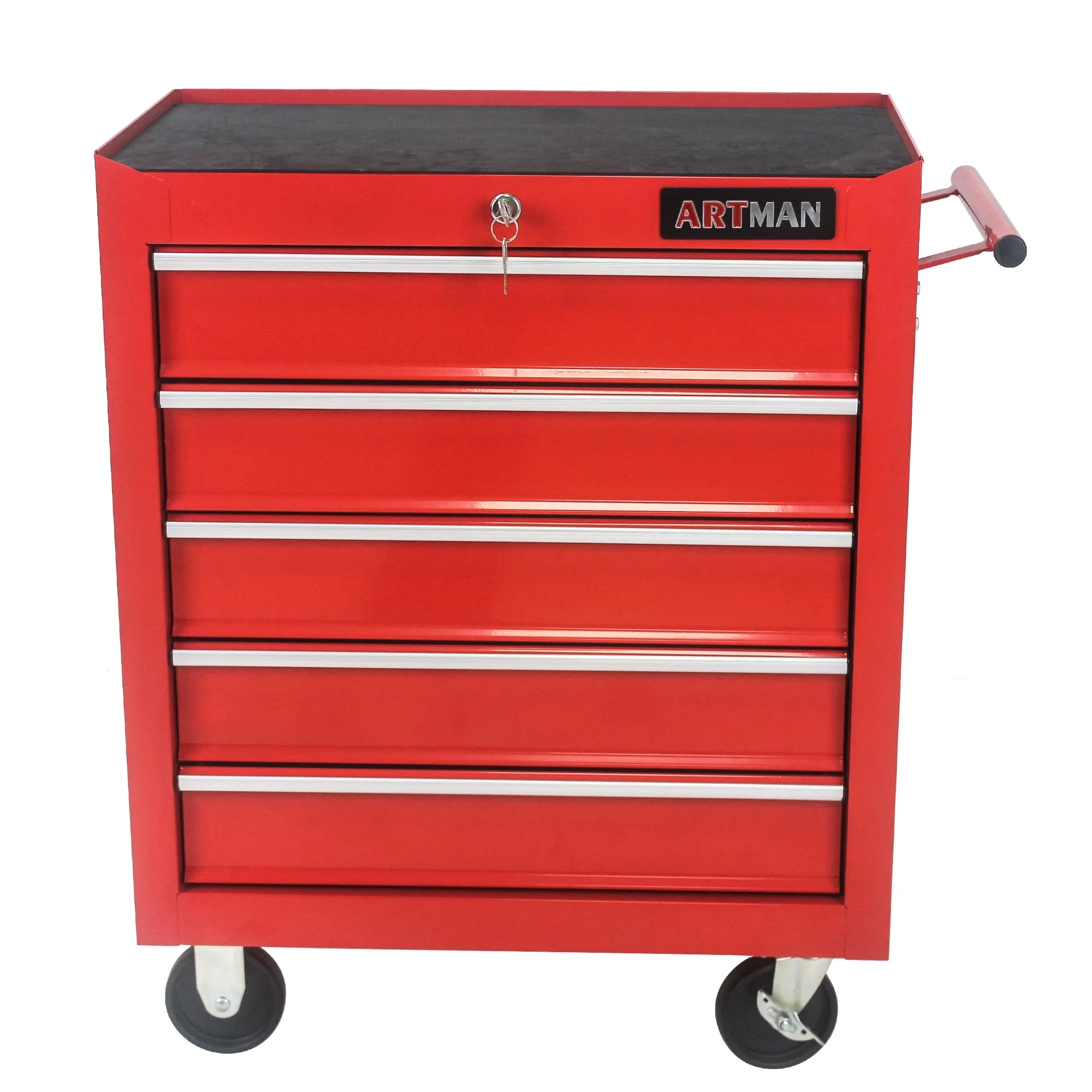 ARTMAN 5 Drawer Rolling Tool Chest, Tool Storage Cabinet with Wheels and Drawers for Garage Warehouse