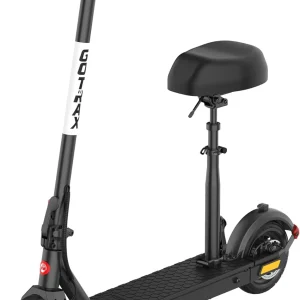 Adult Electric Scooter, 8.5 Inch Pneumatic Tires, Max Range 14/18 Miles, Max Speed 15.5/18 MPH, Powered by 300 Watt Motor, with Cruise Control Adult Folding Electric Scooter