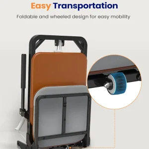 MAIDeSITe Electric Floor Lift, 440lbs Capacity, Elderly Assist