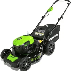 Greenworks MO40L01 G-Max 40V 21 inch Brushless Dual Port Lawn Mower B