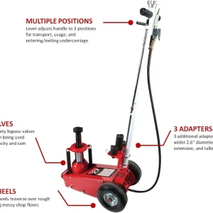 6622 22-Ton, Air/Hydraulic, Truck Jack