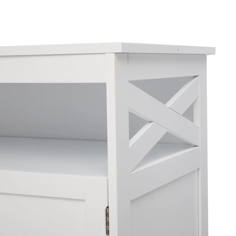 Ktaxon Kitchen Storage Sideboard Dining Buffet Server Cabinet Cupboard, Free Standing Storage Chest Cabinets and Shelf,White