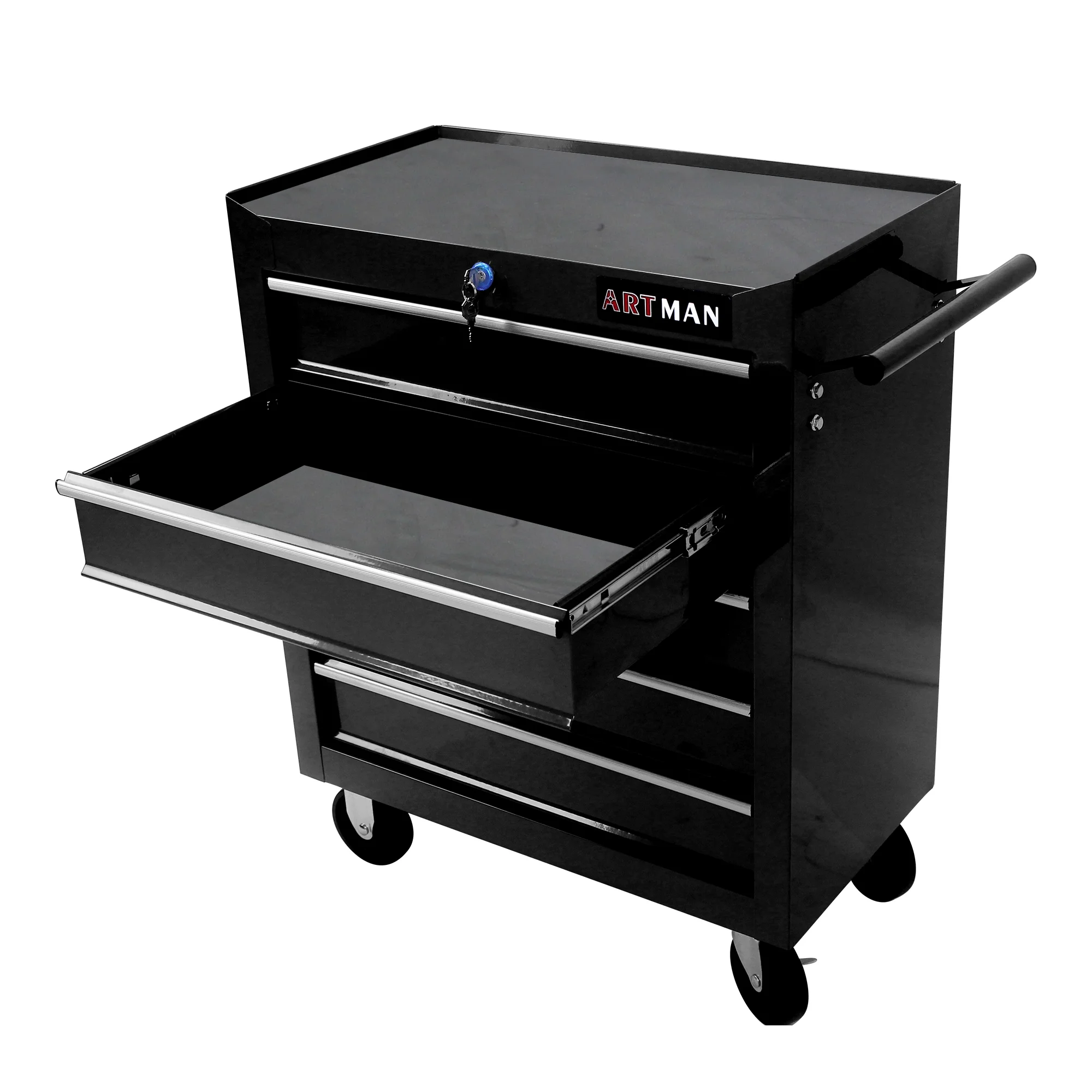 ARTMAN 5 Drawer Rolling Tool Chest, Tool Storage Cabinet with Wheels and Drawers for Garage Warehouse