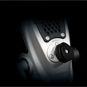 FW32000101 F2 Two-Speed Trailer Winch with Strap - 3200 lb. Load Capacity - Silver And Black - one size