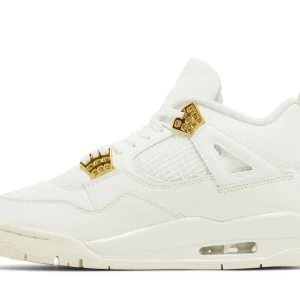 Wmns Jordan 4 Retro 'Metallic Gold'