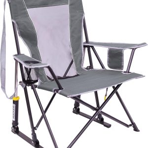 GCI Outdoor Sunshade Rocker Outdoor Rocking Chair with Canopy