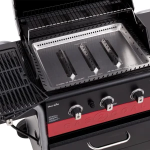 Gas2Coal 3-Burner LP Gas & Charcoal Outdoor Combination Grill
