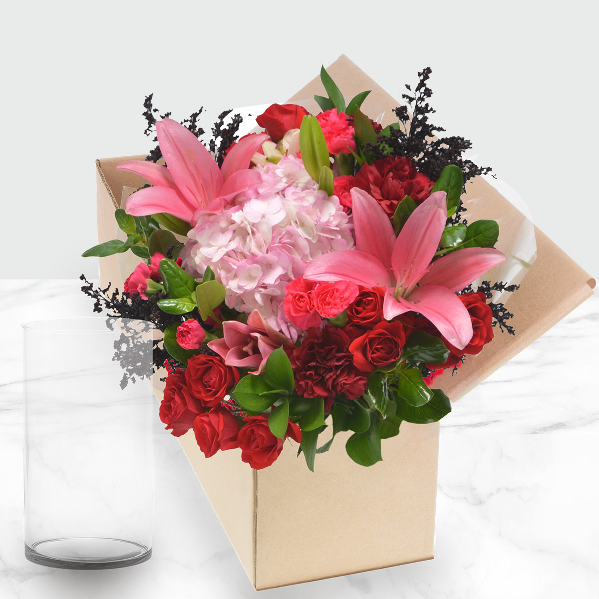 Passion Vase Arrangement