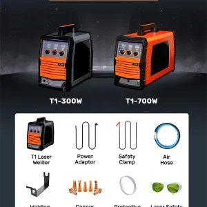 Herolaser 700W Handheld Laser Welding Machine Air-Cooled with Wire Feeder, 3-in-1 DIY Table Laser Welder, Cutting, Cleaning for Metal, Stainless Steel,