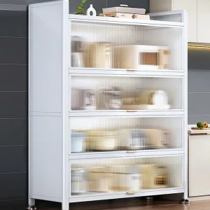 Joybos Upgraded Larger Heavy Metal Kitchen Storage Cabinet