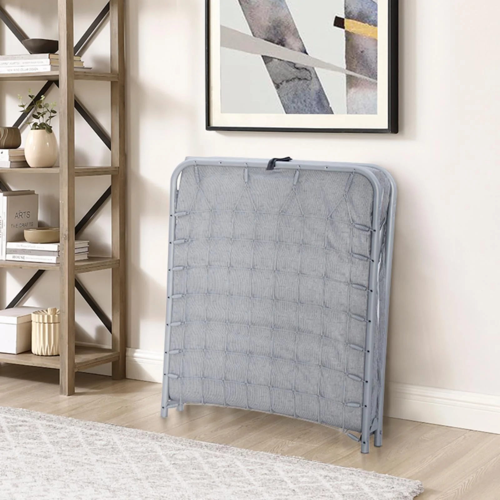 Linon Home Decor FDB533FLDAS 12.20 x 31.50 x 74.80 in. Doxon Folding Bed