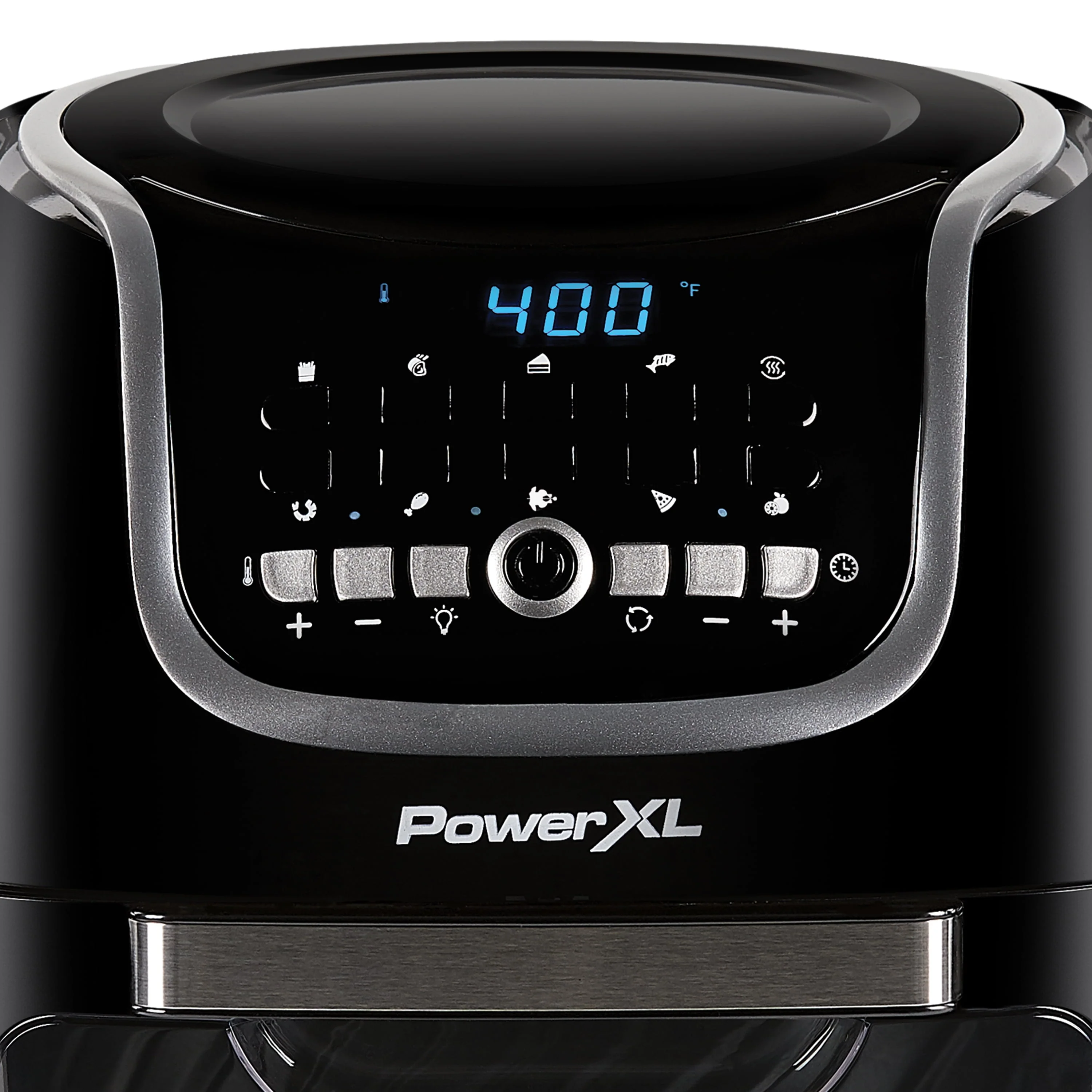 PowerXL Vortex Air Fryer Pro Plus 10 Quart Capacity, Black, 1700 Watts,