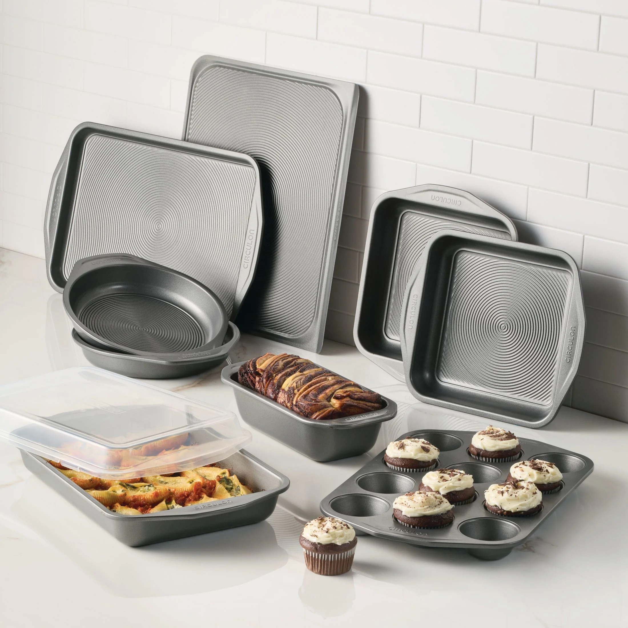 Circulon Total Nonstick Bakeware Set, 10-Piece