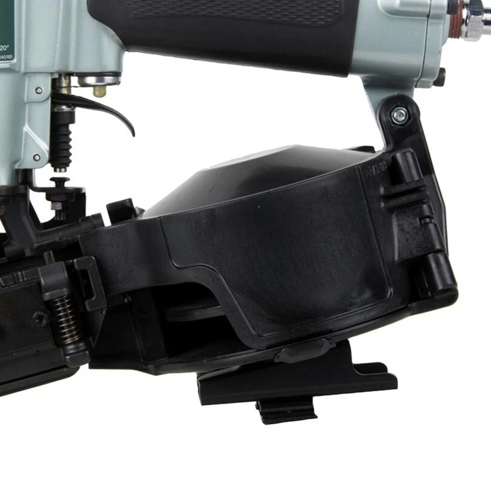 Metabo HPT Roofing Nailer, Pro-preferred Pneumatic Power Nailers in Roofing tools, Pneumatic Roofing Nailer for Asphalt Roofing Shingles, Nailer 16 Degree 7/8- to 1-3/4- Roofing Nails, NV45AB2