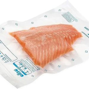 Oliso Pro VS95A Bundle, Smart Vacuum Sealer for Food Storage, with Various Bag Sizes, Silver.