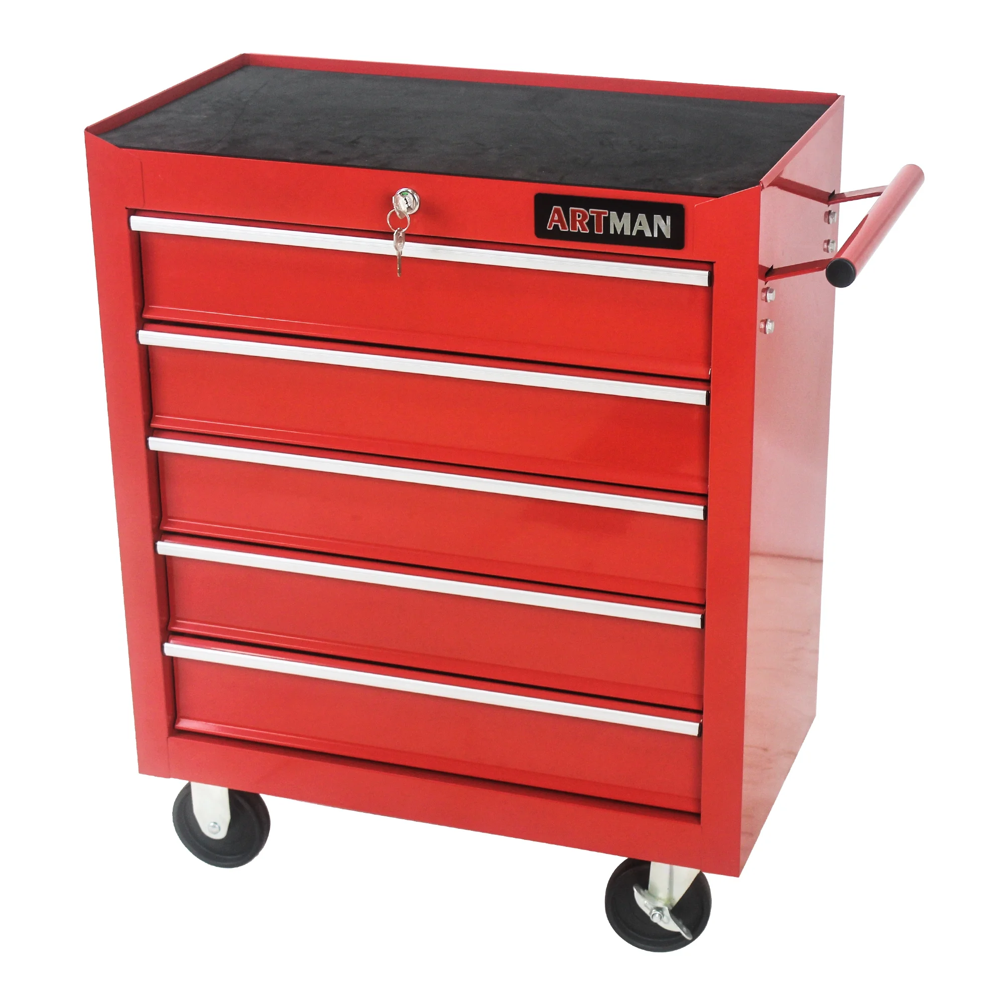 ARTMAN 5 Drawer Rolling Tool Chest, Tool Storage Cabinet with Wheels and Drawers for Garage Warehouse