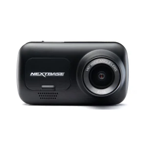 Nextbase 222X Compact Dual Dash Cam Front & Rear 2.5" HD IPS Screen, 1080p Full HD, 6 Layer Lens, Black, 0.17 lbs assembled.
