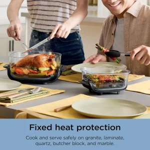 Ninja Crispi 4-in-1 Portable Glass Air Fryer Cooking System