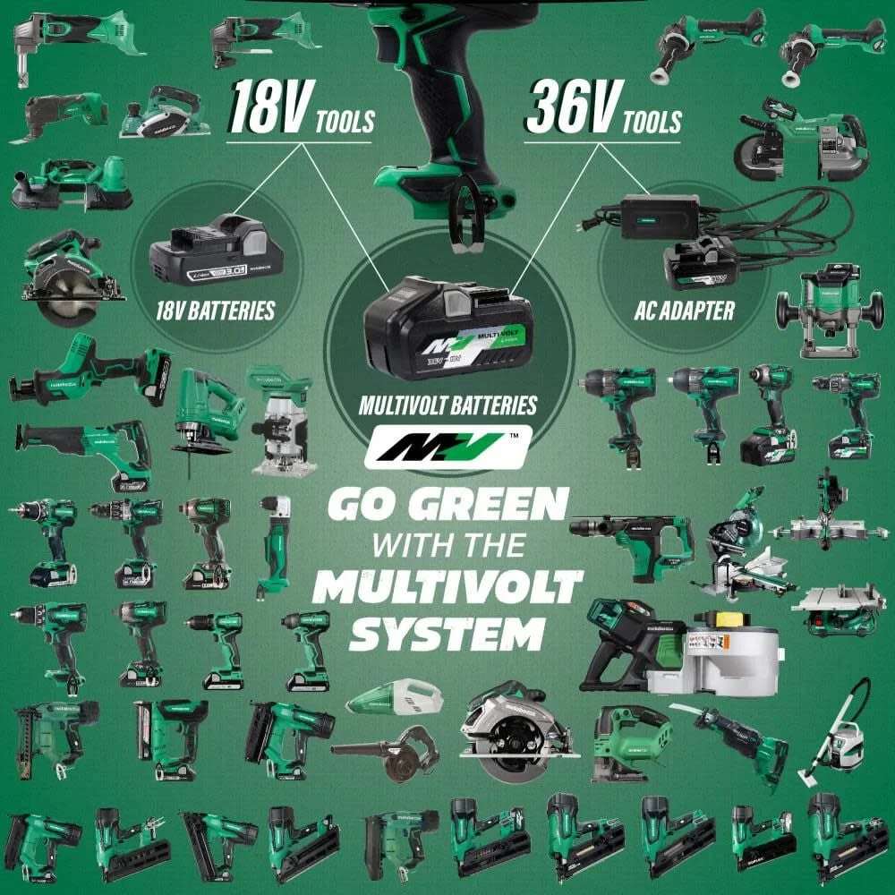 Metabo Hpt 18V Impact Driver, Bare Tool