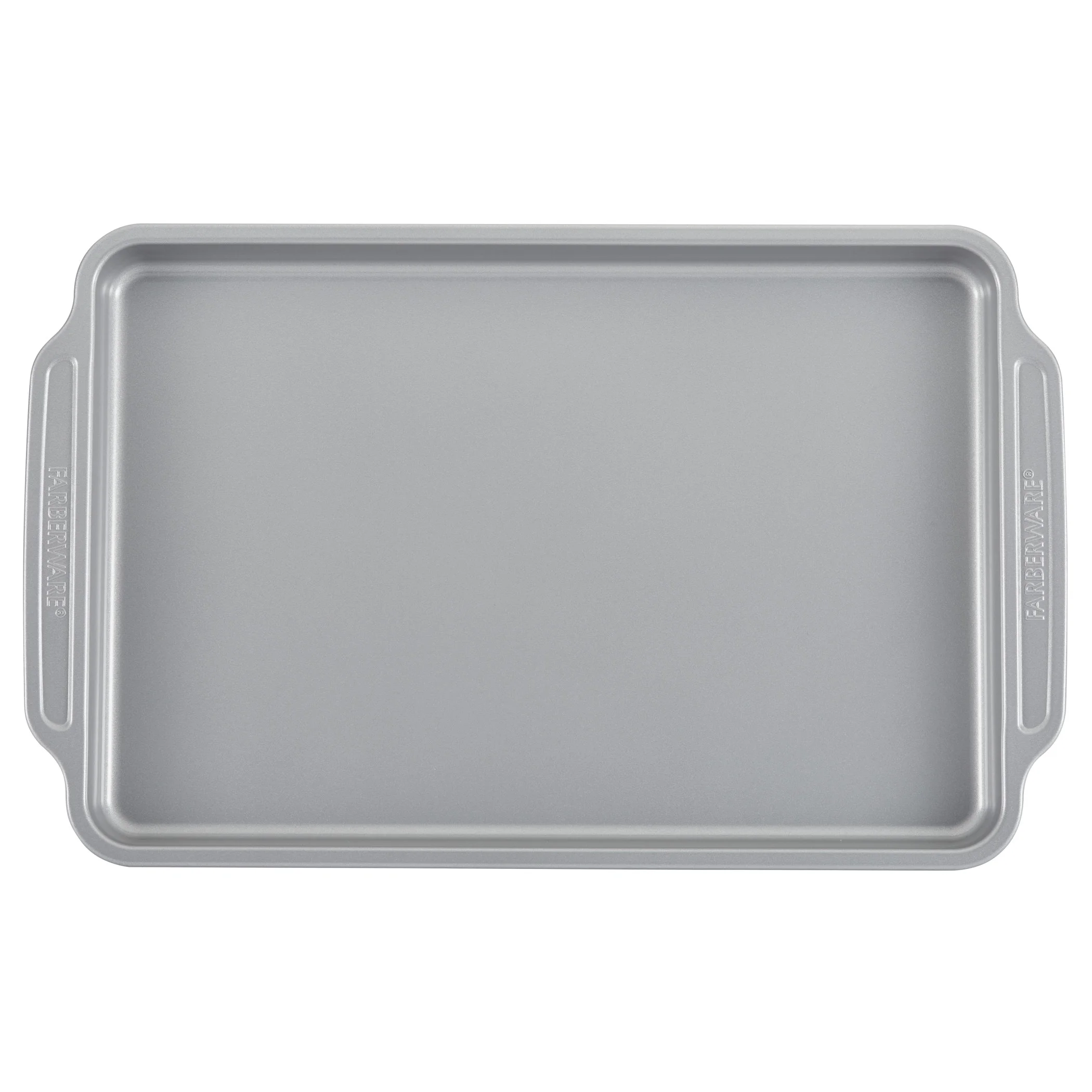 Farberware 10 Pcs Nonstick Bakeware Set with Cooling Rack, Dishwasher Safe and Oven Safe to 450?-F, Gray