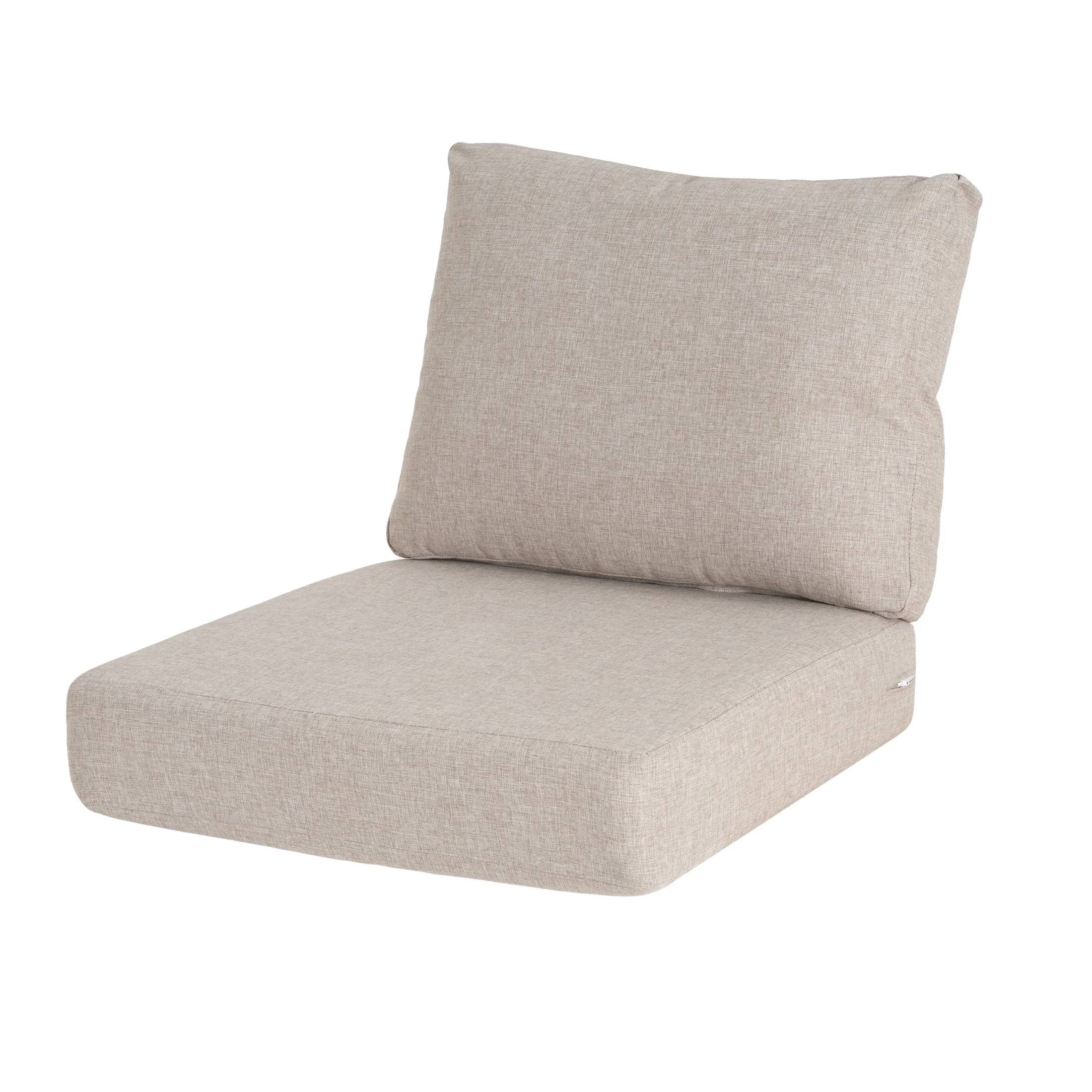 Christopher Knight Home 2-Piece Outdoor Deep Seat Cushion Set, 24"x 24"x 5", Beige