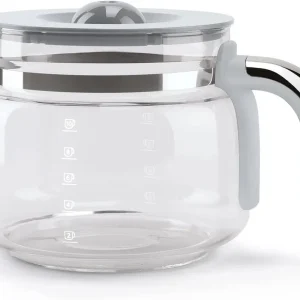 Smeg 50's Retro Style Aesthetic Drip Filter Coffee Machine, 10 cups, Pastel Green