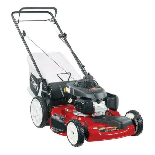 Toro 22′′ Self-Propelled Gas Lawn Mower, Honda Engine, High Wheel, Variable Speed, Steel Deck