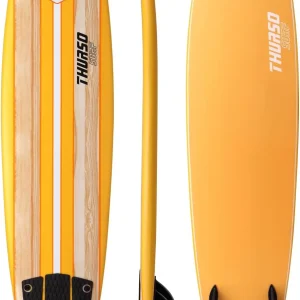 Thurso Surf 7/8 ft Soft Top Foam Beginner Surfboard for Adults and Kids Perfect Longboard for Surfing Beach Fun and Water Sports Lightweight and Durable Modern Design for All Levels of Surfers