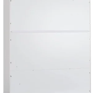 Black Bathroom Cabinet, Wall Mounted 2 Door Storage With Adjustable Shelves, Over The Toilet Medicine Cabinet for Laundry Room Kitchen