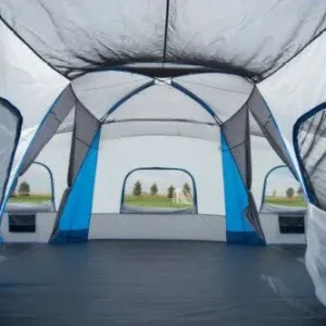 16-Person 3-Room Family Cabin Tent with 3 Entrances