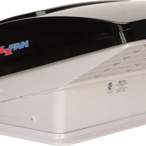 Air 00-07500K MaxxFan Deluxe with Remote - Smoke, Black