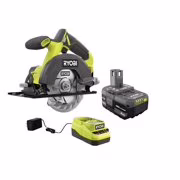 Ryobi 4A 18V 5.5 in Cordless Circular Power Saw, 4700 RPM