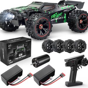 WIAORCHI 1/16 RTR Brushless Fast RC Cars, 42mph with 2 Batteries
