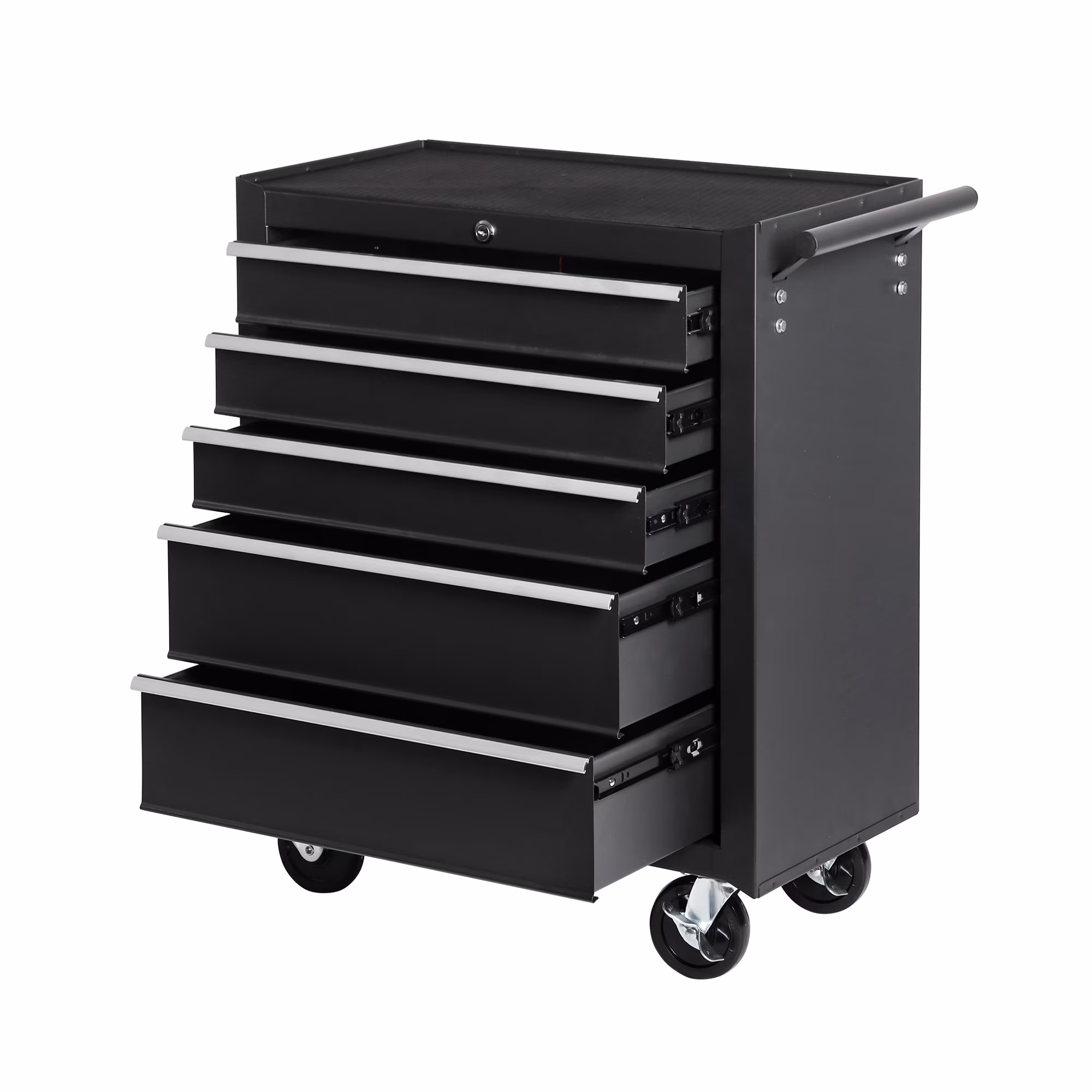 5-Drawer Rolling Tool Chest Tool Storage Cabinet with Wheels Tool Organizer Box