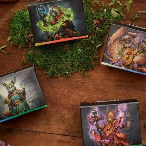 2025 Magic: The Gathering Bloomburrow Commander Deck Bundle – Includes All 4 Decks (Animated Army  Family Matters  Peace Offering  and Squirreled Away)