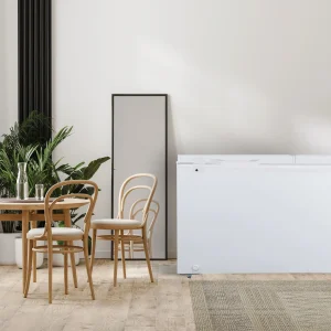 Hamilton Beach 21 Cu. ft. Chest Freezer, Double Doors, HZ9212, White